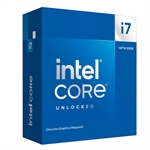 Intel Core i7-14700KF - Processor, Raptor Lake, 20 Cores, 28 Threads, 3.4GHz, FCLGA1700, 125W