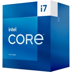 Intel Core I7 - 13700 - Processor, Raptor Lake, 16 cores, 24 threads, 2,1 GHz, LGA1700, 65W