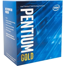 Intel Pentium Gold G5420 - Processor, Coffee Lake, 2 cores, 4 threads, 3.8GHz, FCLGA1151, 54W