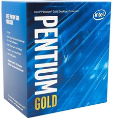 Intel Pentium Gold G6400 - Procesador, Comet Lake, 2 Núcleos, 4 Hilos, 3.40GHz, FCLGA1200, 35W