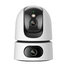 IMOU Ranger Dual IPC-S2XN-10M0WED - Cámara PT IP Wi-Fi 10MP, Doble Lente 5MP+5MP, Visión Nocturna a Color, Detección de Personas y Mascotas, Audio Bidireccional, Wi-Fi 6