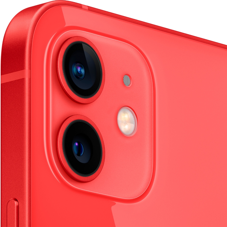 iPhone 12 128GB de Almacenamiento 4GB RAM 12MP Camara Rojo Camara