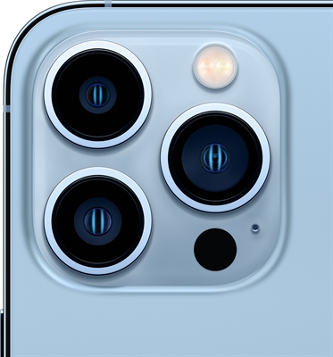 iPhone 13 Pro Max - Sierra Blue Module Camera View