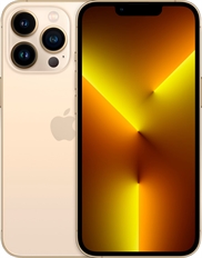 Apple iPhone 13 Pro - Celular, 128GB de Almacenamiento, 6GB RAM, 12MP Cámara, Doble SIM, 3095 mAh, Oro