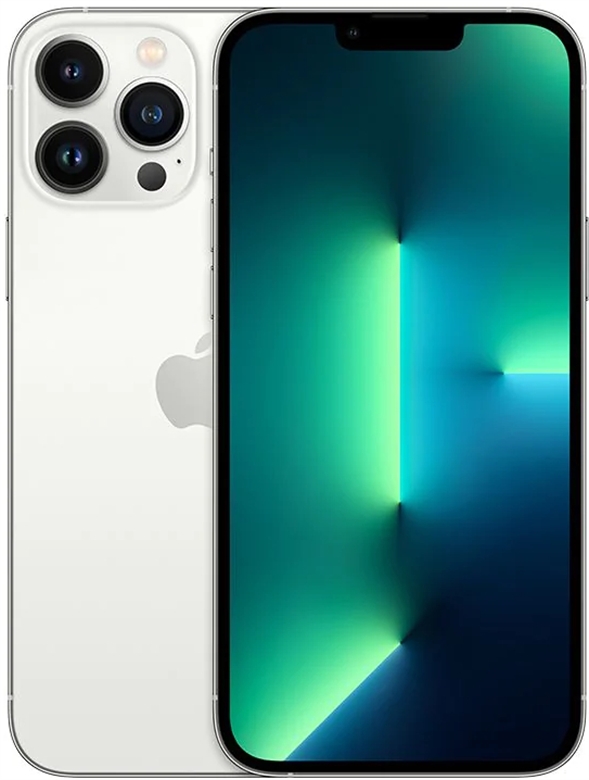 iPhone 13 Pro - Smartphones - Silver - 128GB Storage diagonal L view