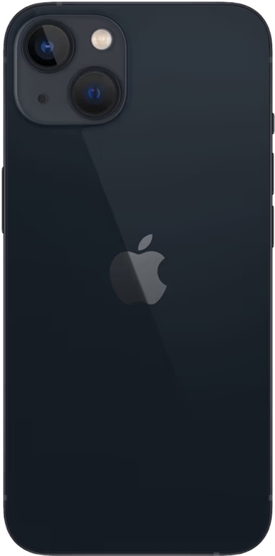 iPhone 13 - Smartphones - 128GB Storage - Black Back View