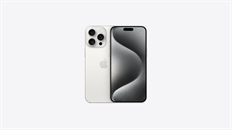 Apple iPhone 15 Pro Max - Celular, 512GB de almacenamiento, 8GB RAM, 6.7", Camara de 48PM, Doble SIM, Titanio Blanco