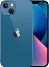 Apple iPhone 13 - Celular, 128GB de Almacenamiento, 6GB RAM, 12MP Cámara, Doble SIM, 3227 mAh, Azul Rey
