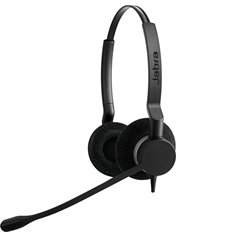Jabra BIZ 2300 QD Duo NC  - Headset, Stereo, Headband, with Microphone, Wired, QD, 150Hz-4500Hz , Black