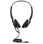 Jabra Engage 40 Stereo UC  - Headset, Estéreo, Supraaurales, Con cable, USB-C, 50Hz - 20KHz, Negro
