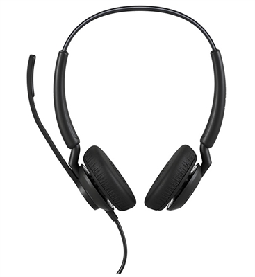 Audífonos de Diadema Digitales Jabra Engage 40 con Controlador Inline Link USB-C UC Estéreo-Vista Frontal2