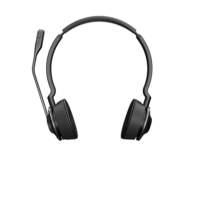 Jabra Engage 75 Stereo Headset Front Mic Up View