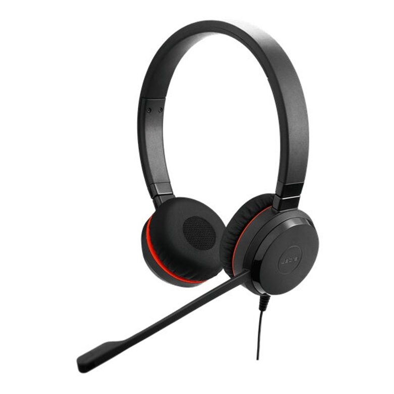 Jabra Evolve 30 II UC Stereo Headset Isometric View