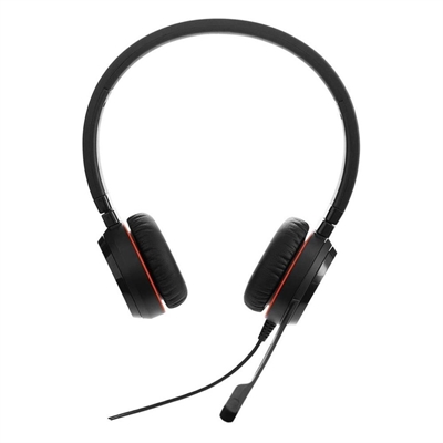 Jabra Evolve 30 II UC Stereo Professional Office Headset with Microphone-Front View