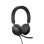 Jabra Evolve2 40 SE UC - Headset, Estéreo, Supraaurales, Con Cable, USB, 20Hz-20kHz, Negro