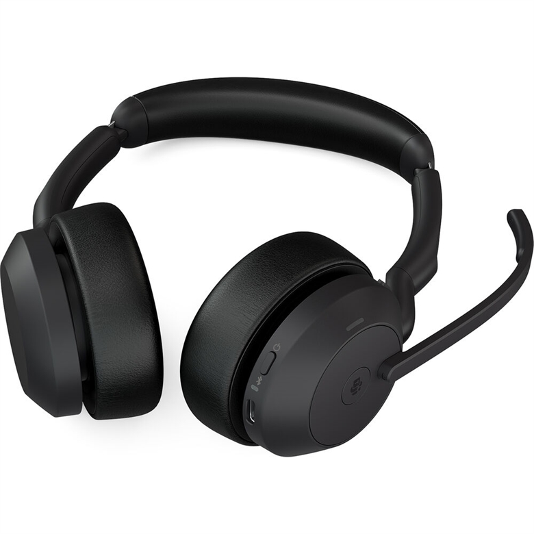 Jabra Evolve2 55 Link380a UC Stereo 25599-989-999 back view