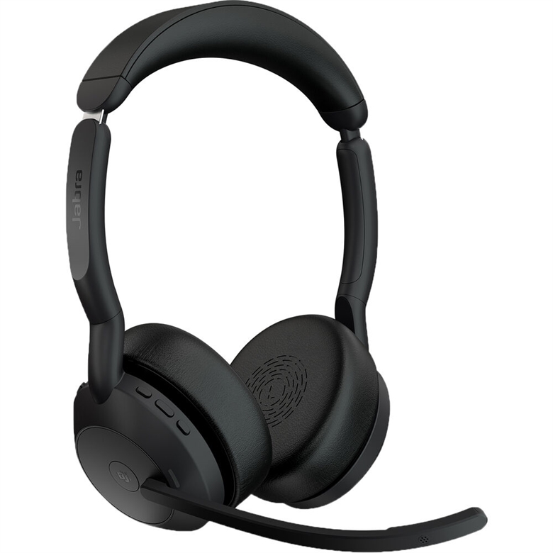 Jabra Evolve2 55 Link380a UC Stereo 25599-989-999 front view