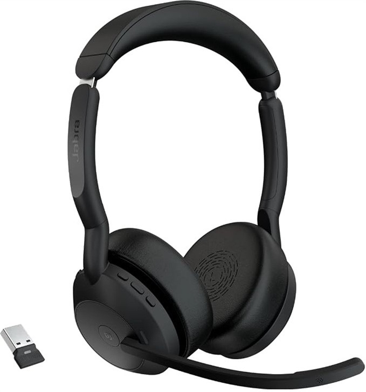 Jabra Evolve2 55 Stereo Headset - 25599-999-999 - vista frontal