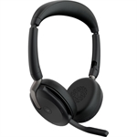 Jabra Evolve2 65 Flex - USB-A UC Stereo - Headset, Stereo, On-ear headband, Wireless and Wired, Bluetooth, 20Hz - 20000Hz, Black