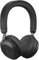 Jabra Evolve2 75 - Headphones, Stereo, Supra-aural, Wireless, USB, Black