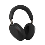 Jabra Evolve3 85 MS Stereo  - Headset, Stereo, Over-ear Headband, with Microphone, Wireless and Wired, Bluetooth 5.3 / 3.5mm Jack, Class 1, 30m, 20Hz-20KHz, Link 390a USB-A, Black