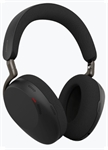 Jabra Evolve3 85 MS Stereo  - Headset, Stereo, Over-ear Headband, with Microphone, Wireless and Wired, Bluetooth 5.3 / 3.5mm Jack, Class 1, 30m, 20Hz-20KHz, Link 390a USB-A, Black