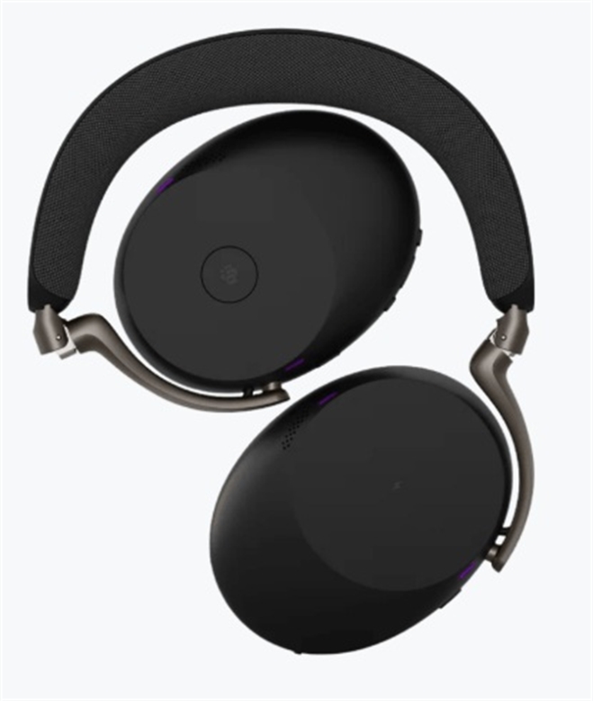 Jabra Evolve3 85 MS Auriculares Inalambricos Circumaurales-Vista Superior