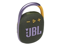 JBL Clip 4 - Parlante Inalámbrico Portátil, Bluetooth, Verde