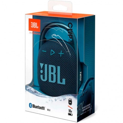 JBL Clip 4 Vista Azul Caja