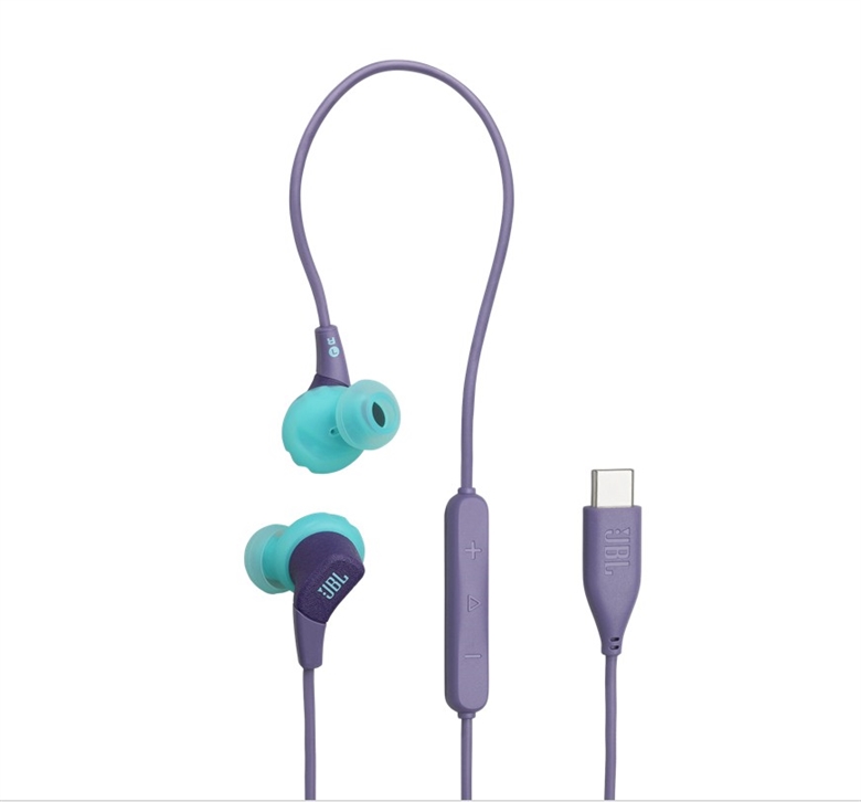 JBL ENDURANCE RUN 3 USB C Purple Front View
