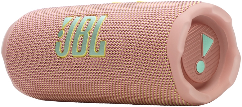 JBL FLIP 7 FRONT PINK LEFT VIEW