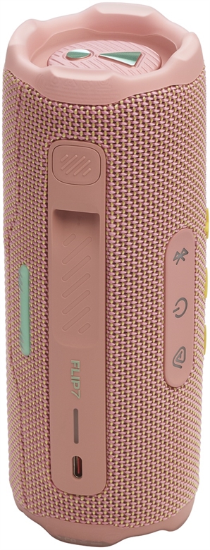 JBL FLIP 7 FRONT PINK REAR VIEW