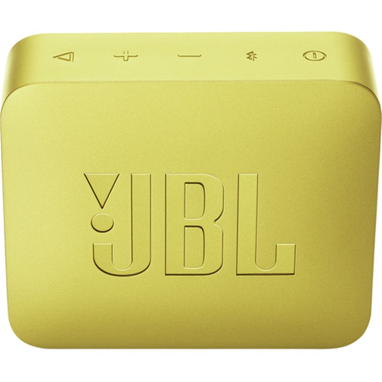 JBL GO 2 Yellow Wireless Speaker Back View