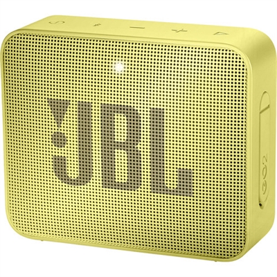 JBL GO 2 Yellow Wireless Speaker Front View