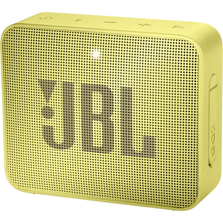 JBL GO 2 Yellow Wireless Speaker Front View