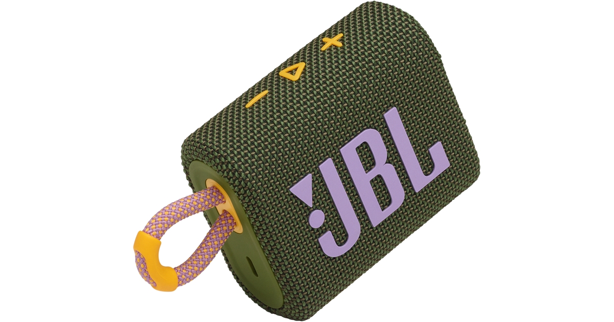  JBL Go 3: Altavoz portátil con Bluetooth, con batería