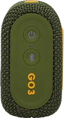 JBL Go 3 -Portable Wireless Speaker Green View Left