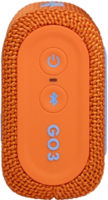 JBL Go 3 - Portable Wireless Speaker orange right side view