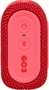 JBL Go 3 - Portable Wireless Speaker red right view