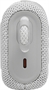 JBL Go 3 - Portable Wireless Speaker white left side view