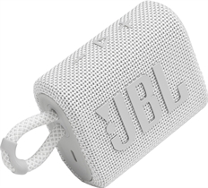 JBL Go 3 - Portable Wireless Speaker, Bluetooth, White