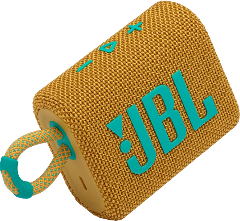 JBL Go 3 - Portable Wireless Speaker yellow preview