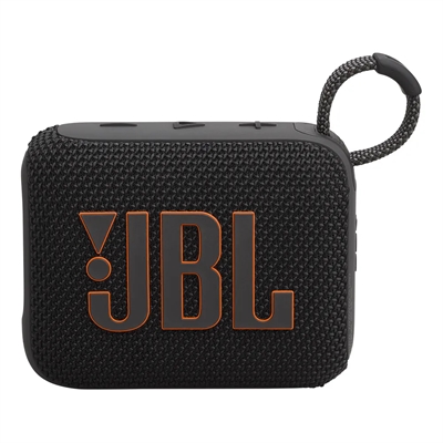 JBL Go 4 - Speaker jblgo4blkam front view