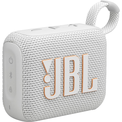 JBL Go 4 - Speaker jblgo4whtam side view