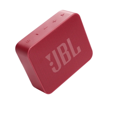 JBL Go Essential JBLGOESREDAM Portable Wireless Speaker Red side view