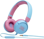 JBL JR310 - Headset, Stereo, On-ear headband, Wired, 3.5mm, 20Hz-20KHz, Pink and Light blue