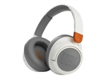 JBL JR460NC - Headset, Estéreo, Circumaurales, Inalámbrico, Bluetooth, 20Hz-20KHz, Blanco