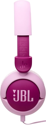 JBL JR320 ROSADO vista de lado