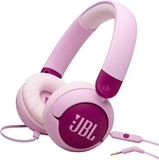JBL JR320 - Headset, Estéreo, Supraaurales, Con Cable, 3.5mm, 20 Hz - 20 kHz, Rosado