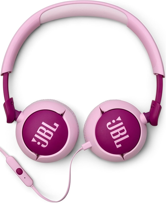 JBL JR320 ROSADO vista trasera